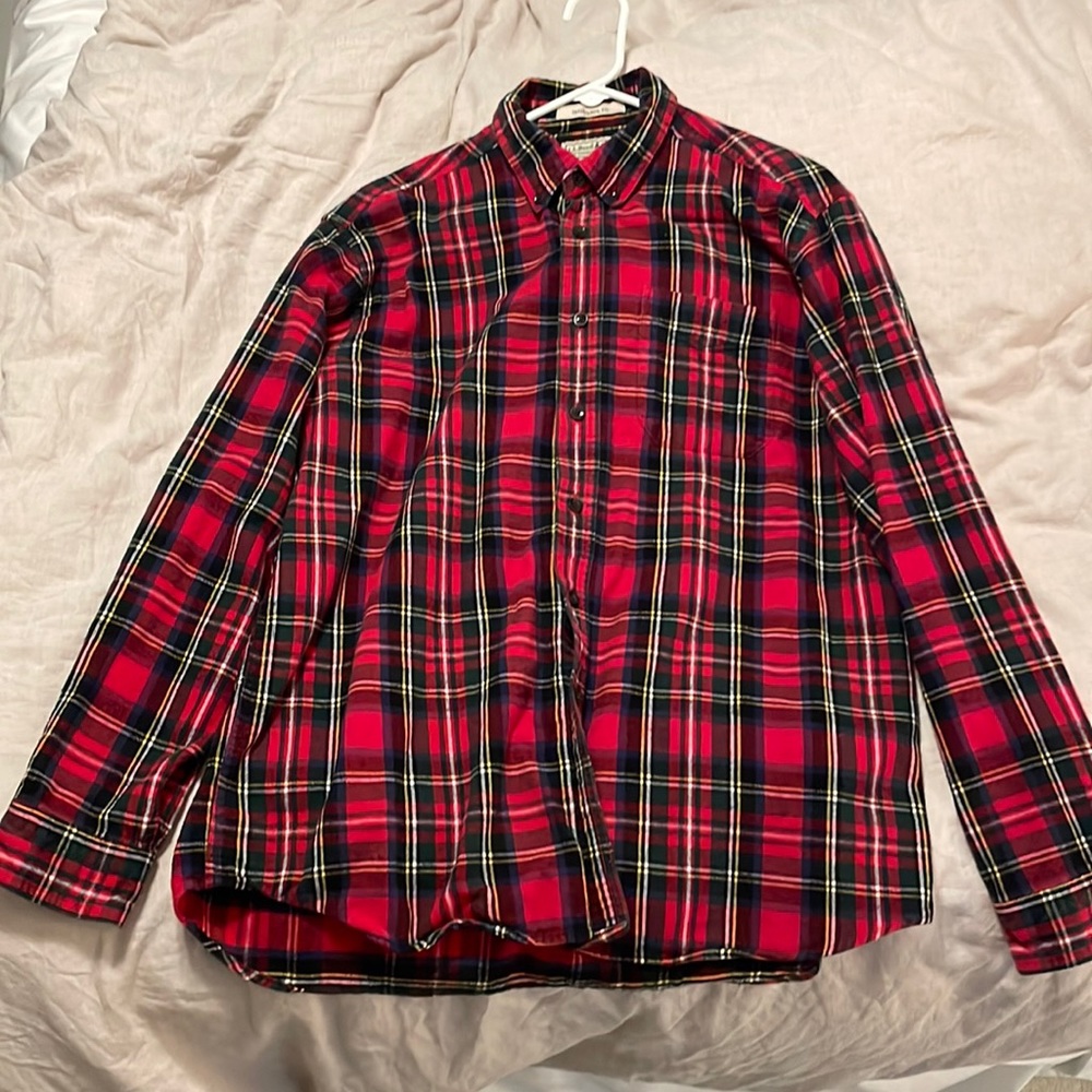 LL Bean flannel
